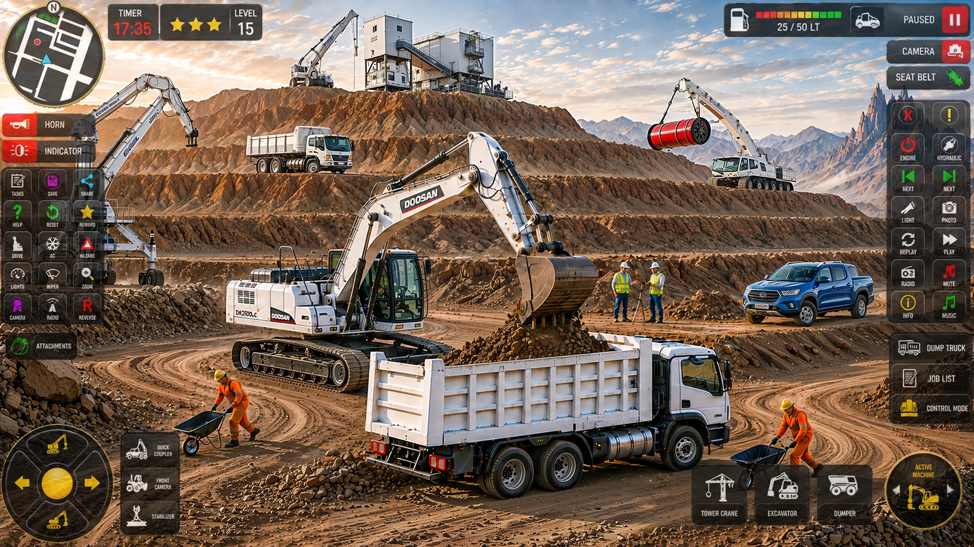 City Excavator Simulator Game screenshot