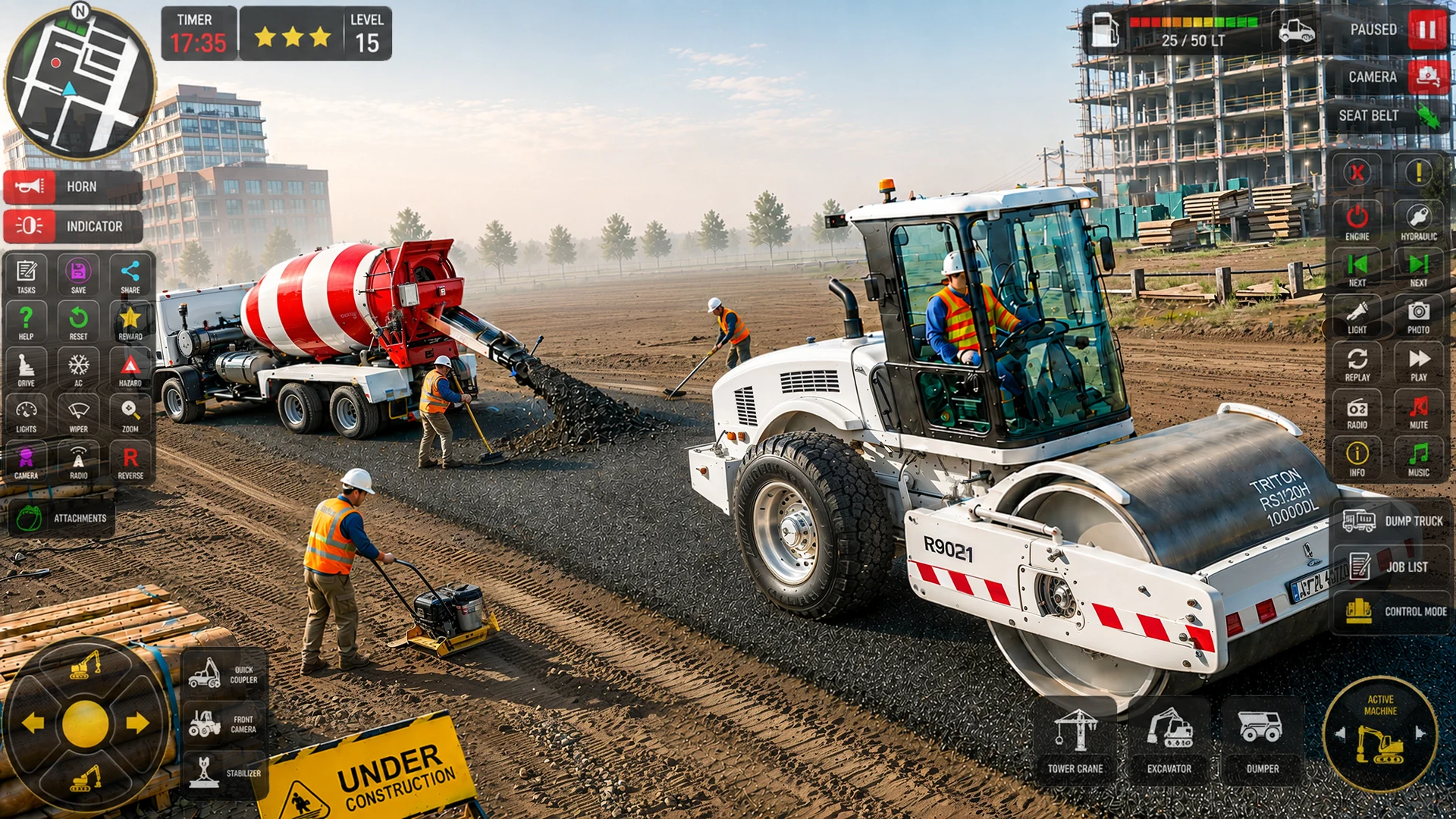 City Excavator Simulator Game screenshot