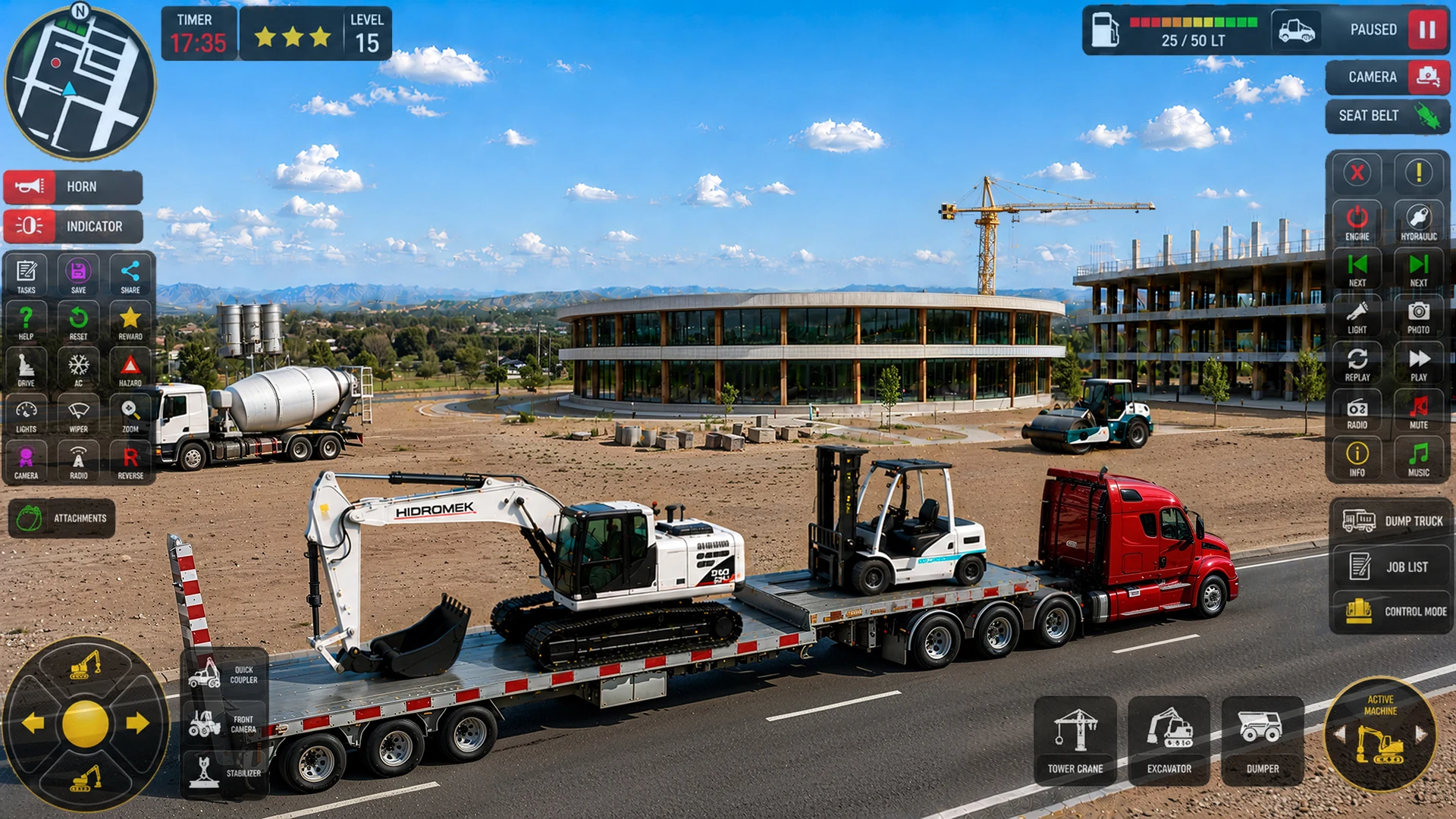 City Excavator Simulator Game screenshot